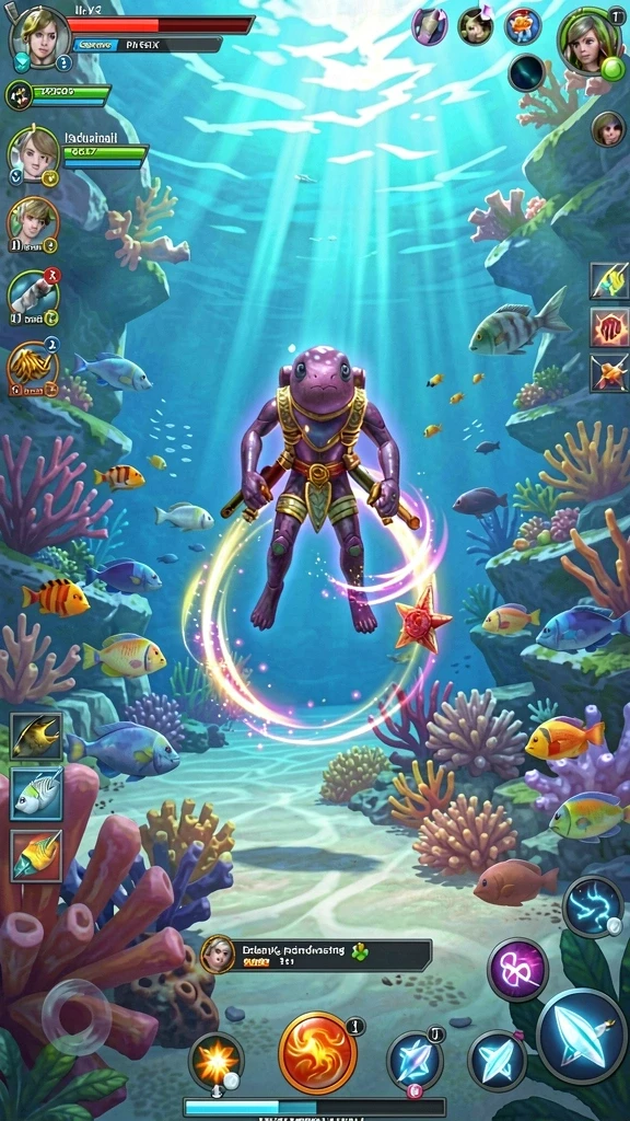 666f - Tangkapan layar dari mode multiplayer yang seru.