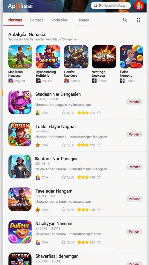 6rt - Karakter dengan kemampuan unik siap untuk bermain.