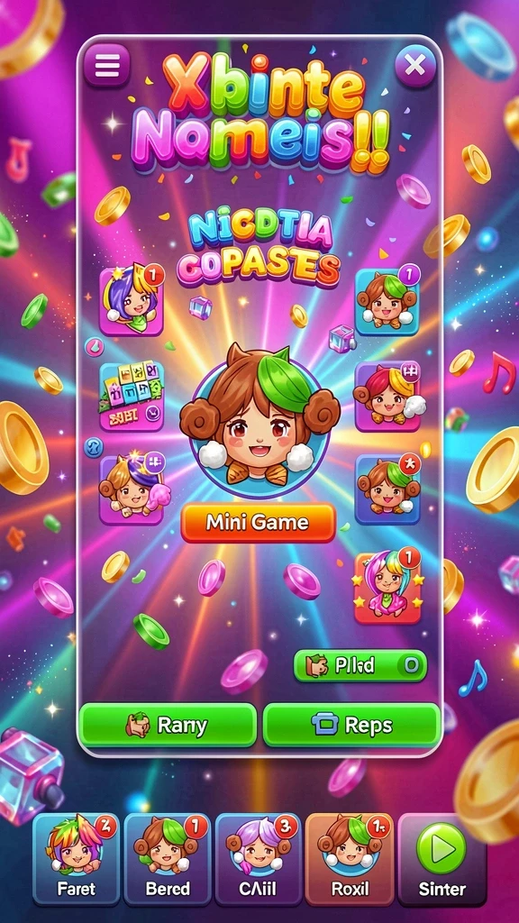 hot51 - Karakter-karakter unik yang dapat dimainkan.