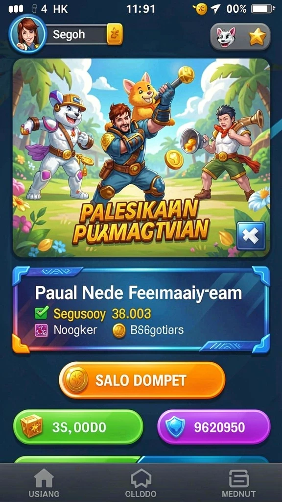ind777 - Fitur multiplayer yang memungkinkan bertanding dengan teman.