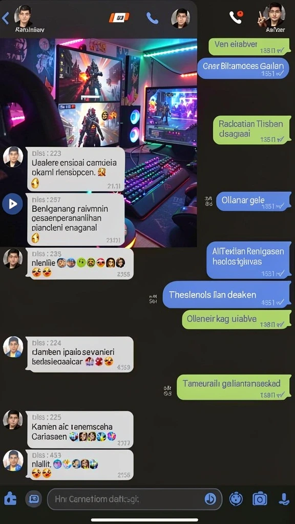 nexgid - Tangkapan layar menampilkan karakter dengan keterampilan spesial yang memukau.