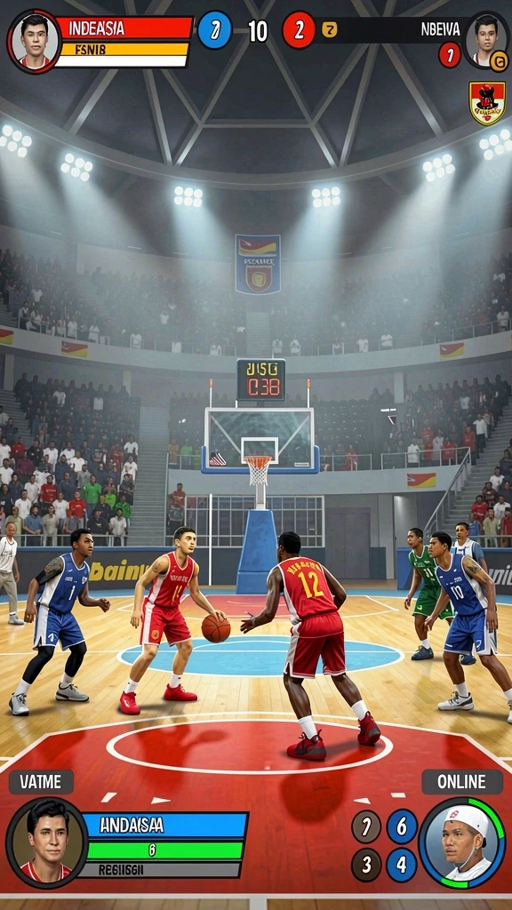 surya88 - Tampilan antarmuka yang modern dan menarik.